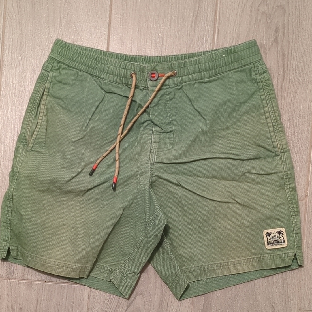 Howler Brothers Pressure Drop Cord shorts - green